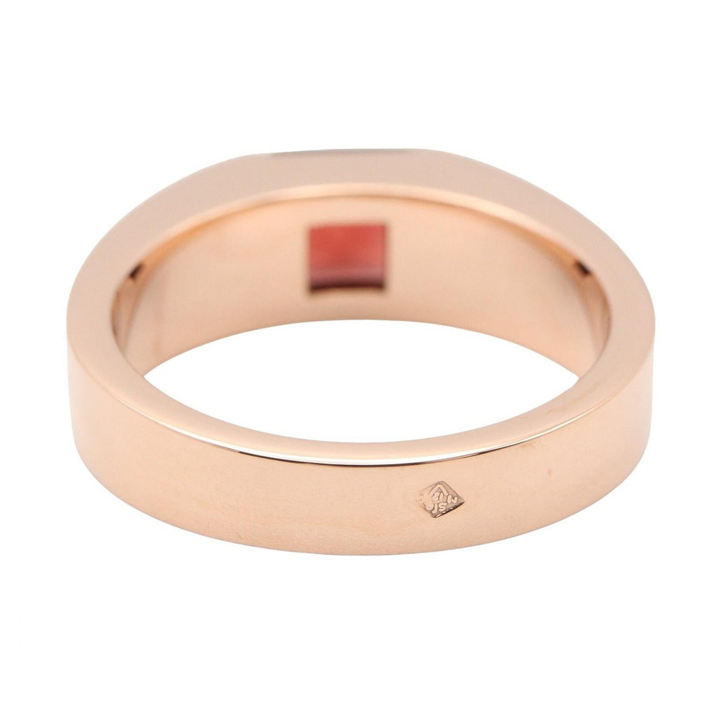 Cartier Tank Mars · Rose Gold · Garnet