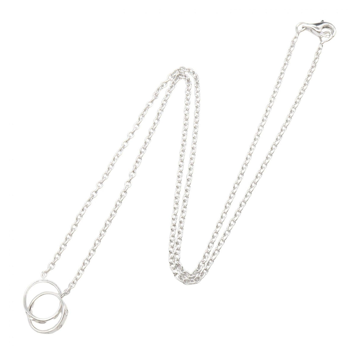 Cartier Baby Love Necklace · 18K White Gold