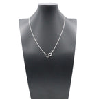 Cartier Baby Love Necklace · 18K White Gold