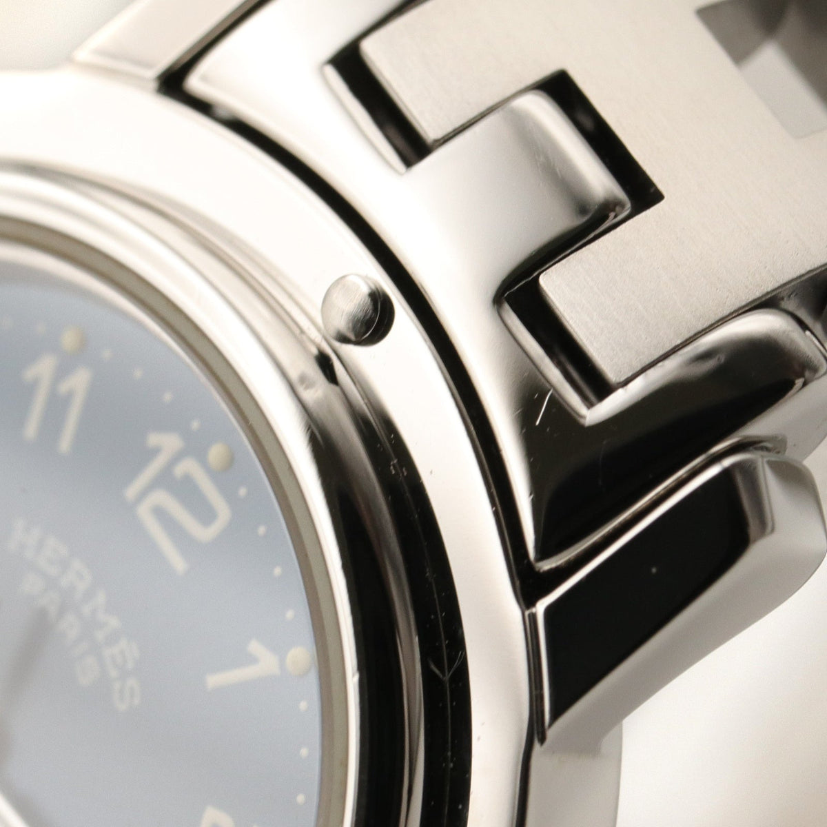 Hermès Clipper · Stainless Steel