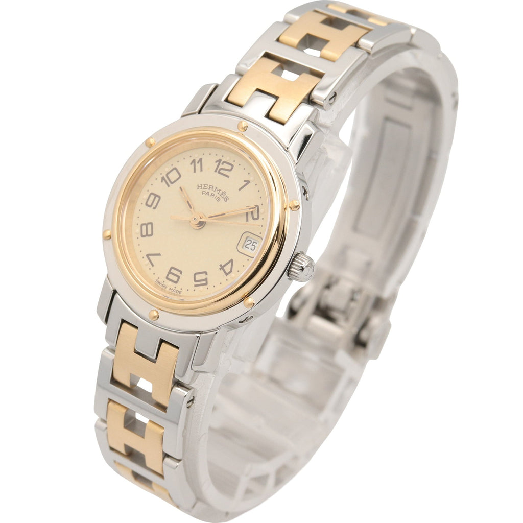 Hermès Clipper · Gold Plated Steel