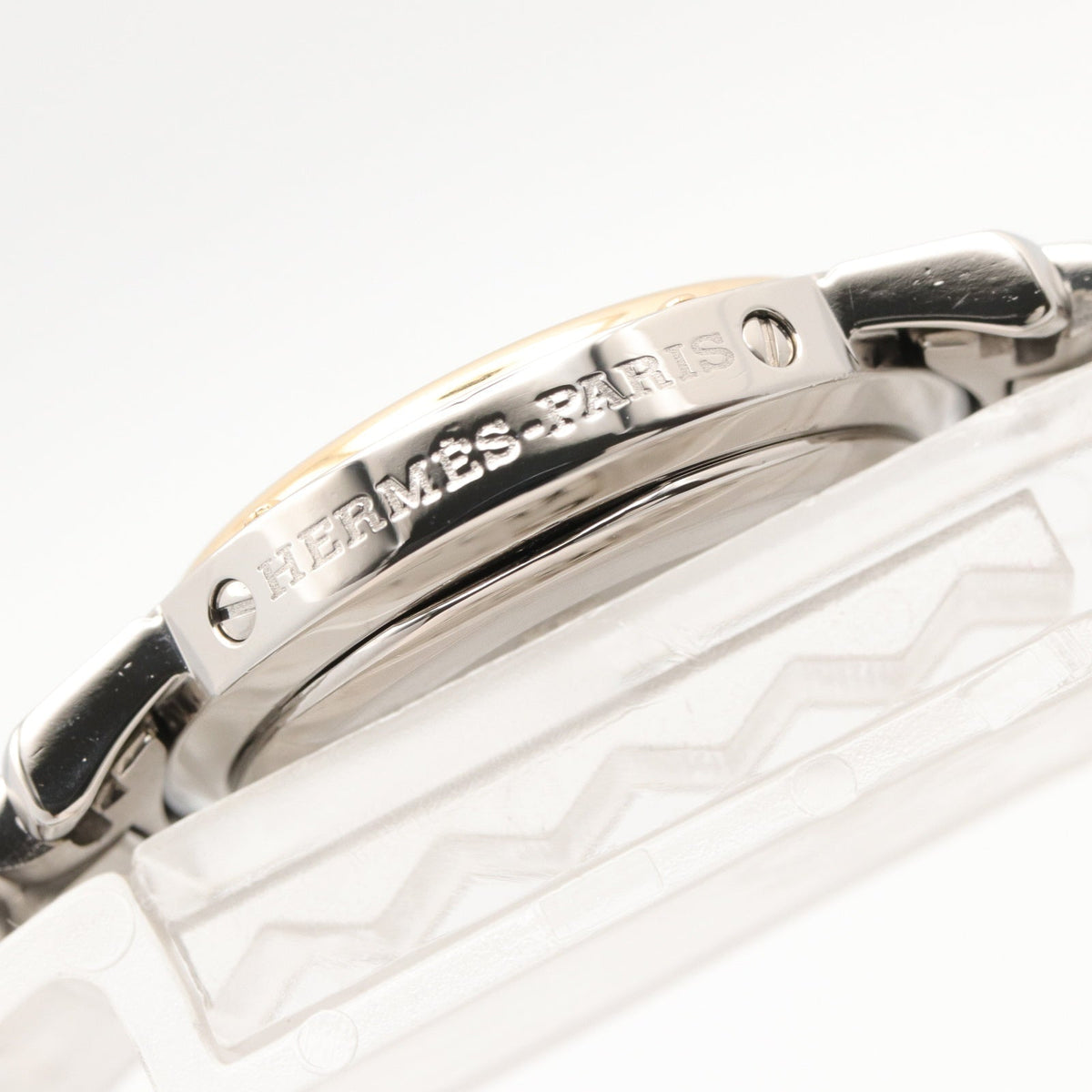 Hermès Clipper · Gold Plated Steel