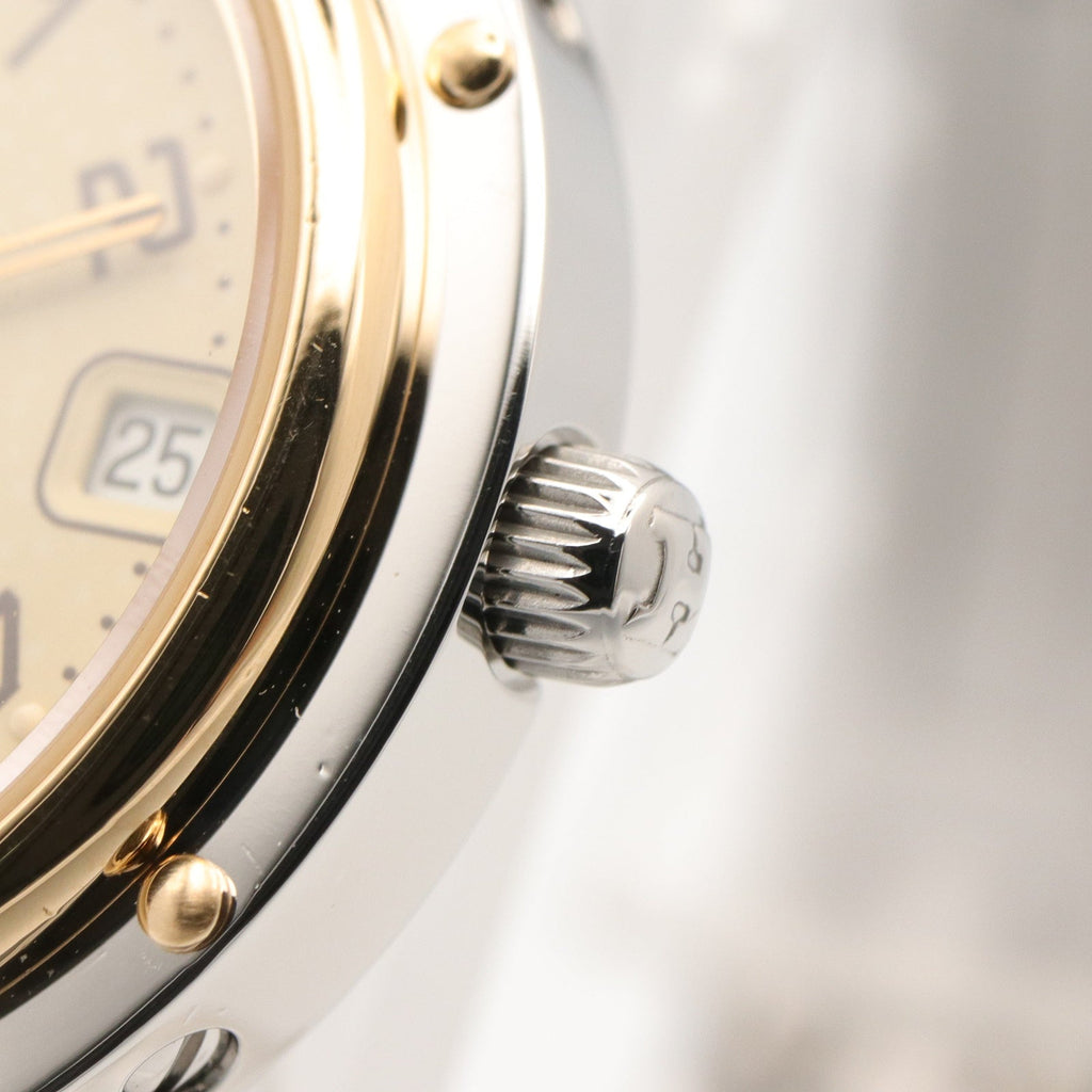 Hermès Clipper · Gold Plated Steel