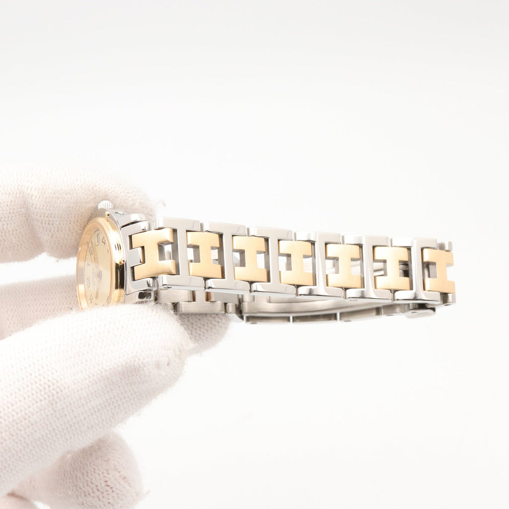 Hermès Clipper · Gold Plated Steel