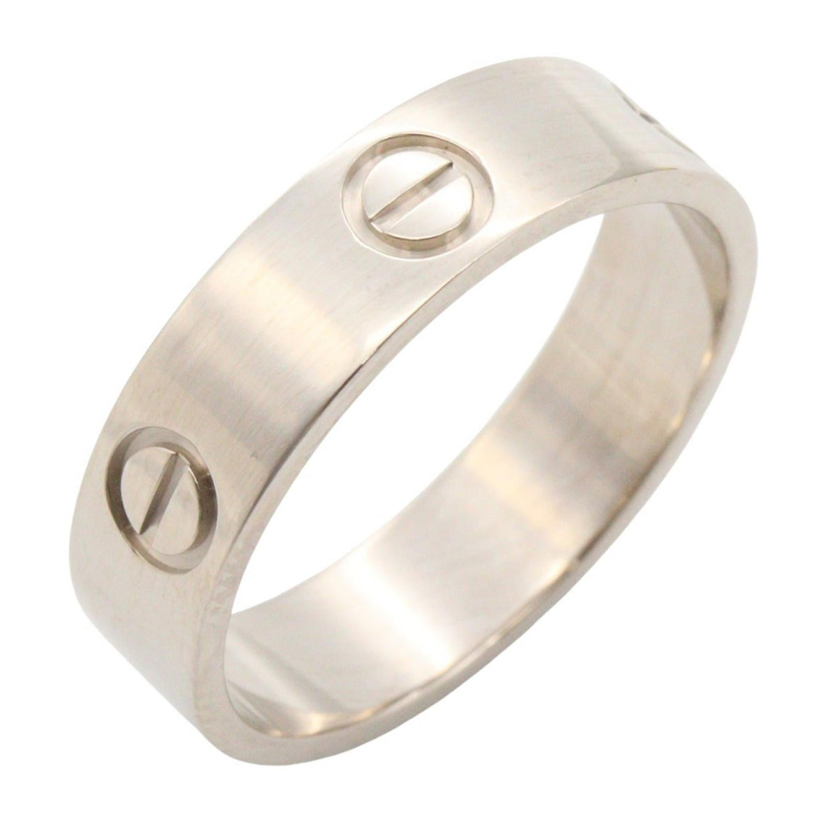Cartier Love Ring · 18K White Gold