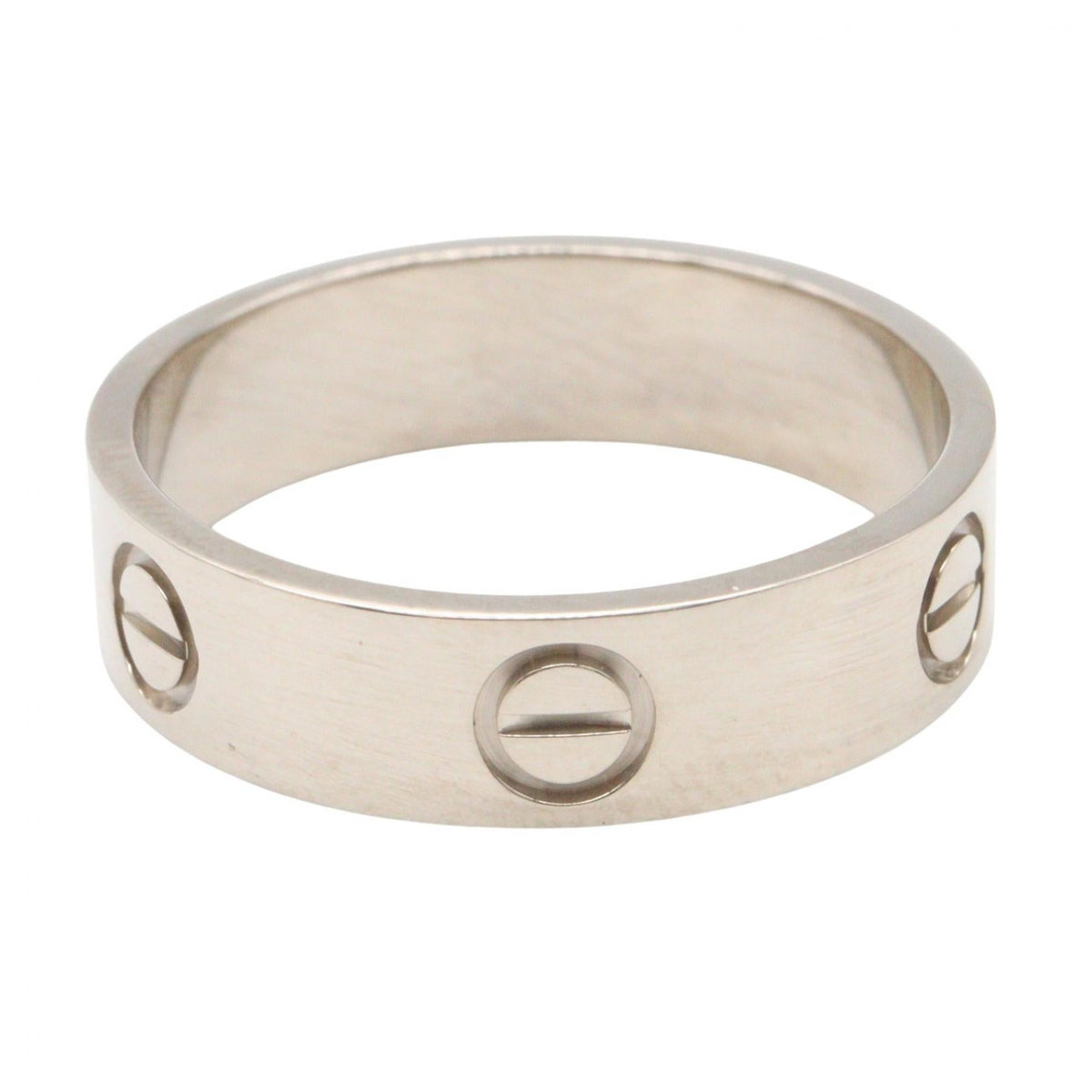 Cartier Love Ring · 18K White Gold