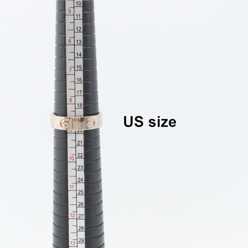Cartier Love Ring · 18K White Gold