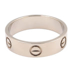 Cartier Love Ring · 18K White Gold