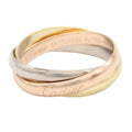 Cartier Trinity · Three Gold Ring