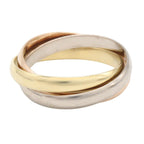 Cartier Trinity · Three Gold Ring