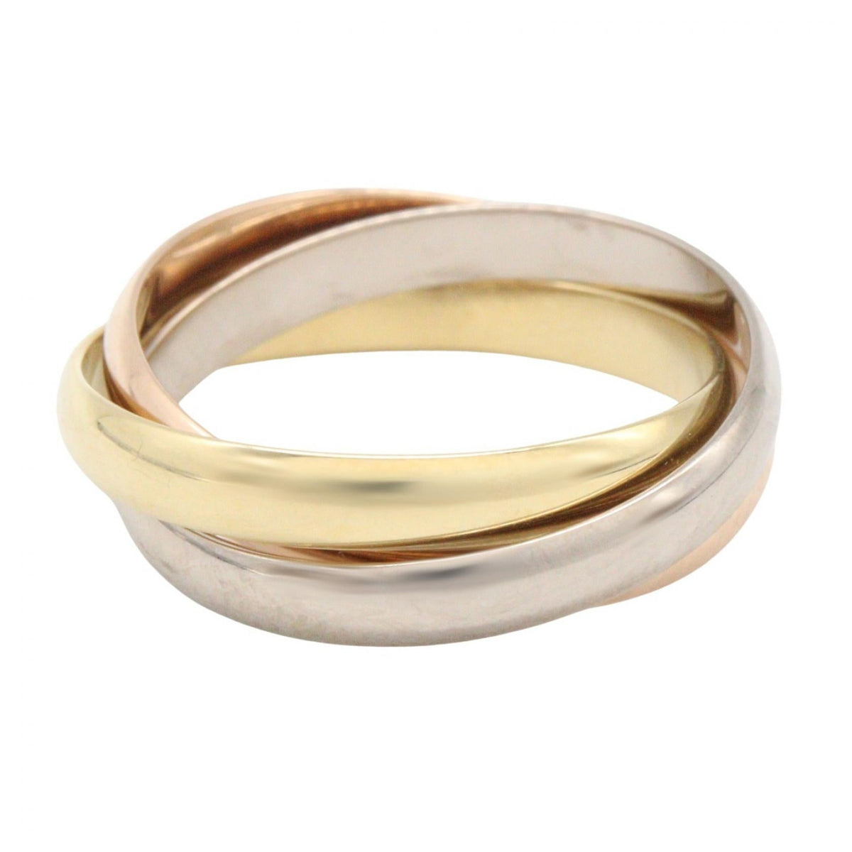 Cartier Trinity · Three Gold Ring