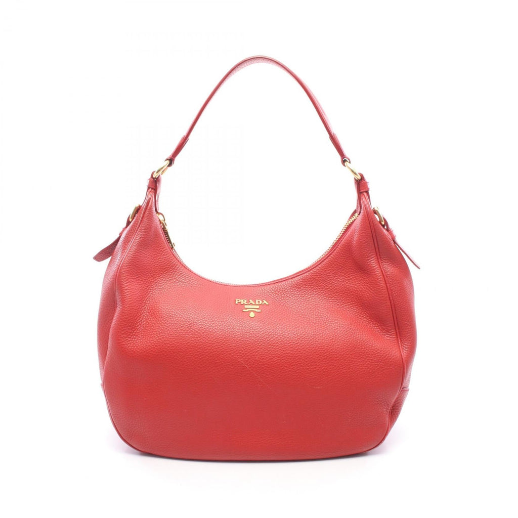 Prada Vitello Daino · Leather Shoulder Bag