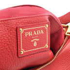 Prada Vitello Daino · Leather Shoulder Bag
