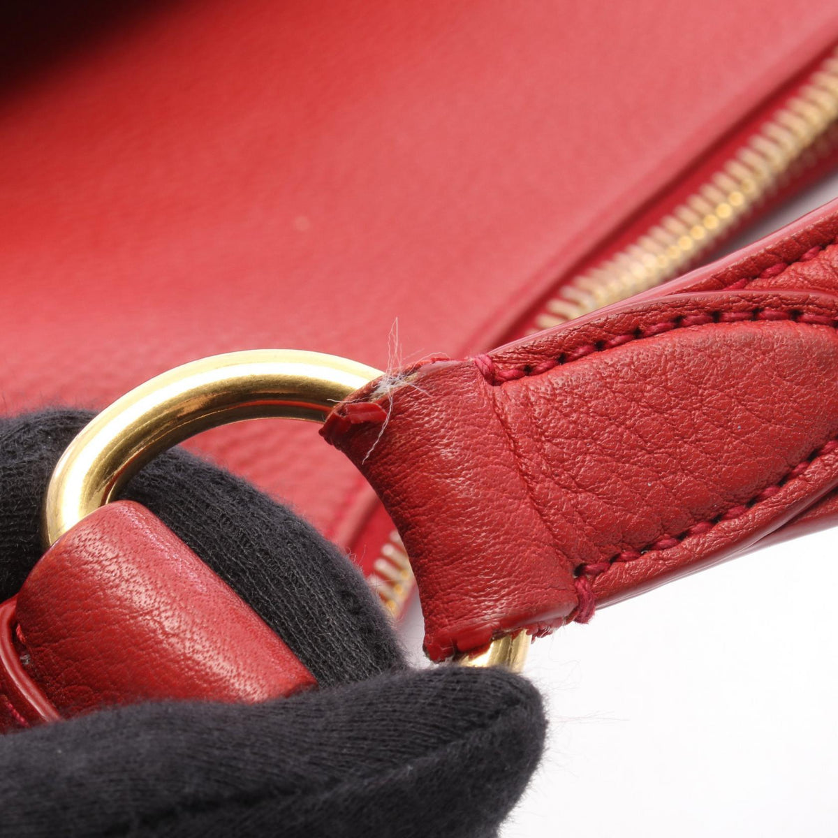 Prada Vitello Daino · Leather Shoulder Bag