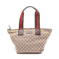 Gucci GG Sherry Line · Campus Leather Tote