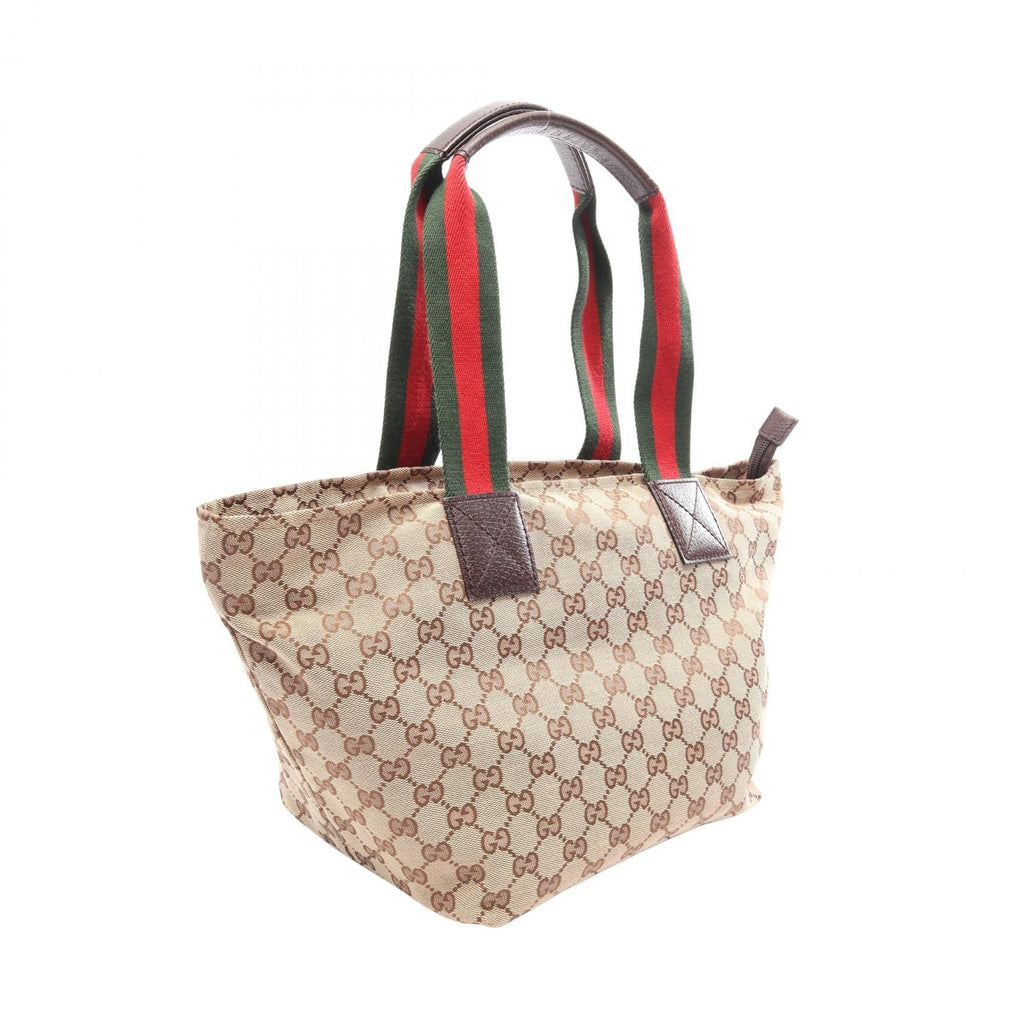 Gucci GG Sherry Line · Campus Leather Tote