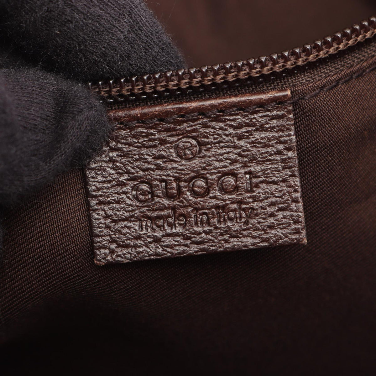 Gucci GG Sherry Line · Campus Leather Tote
