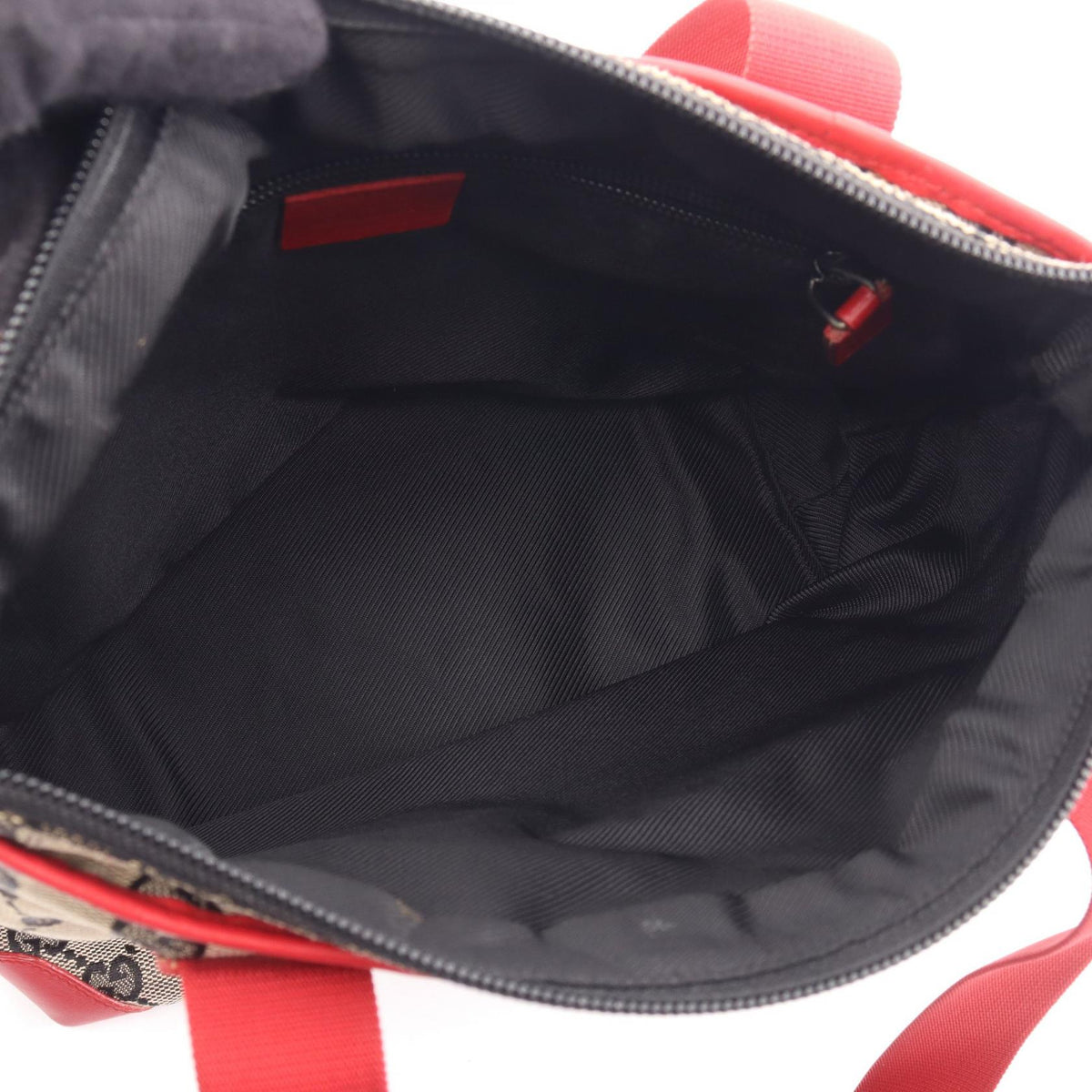 Gucci GG Canvas · Web Stripe Tote