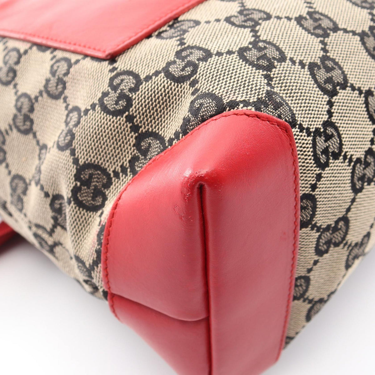 Gucci GG Canvas · Web Stripe Tote