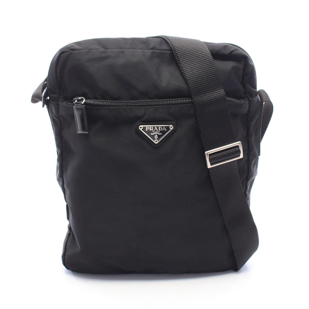 Prada Triangle Logo · Nylon Shoulder Bag