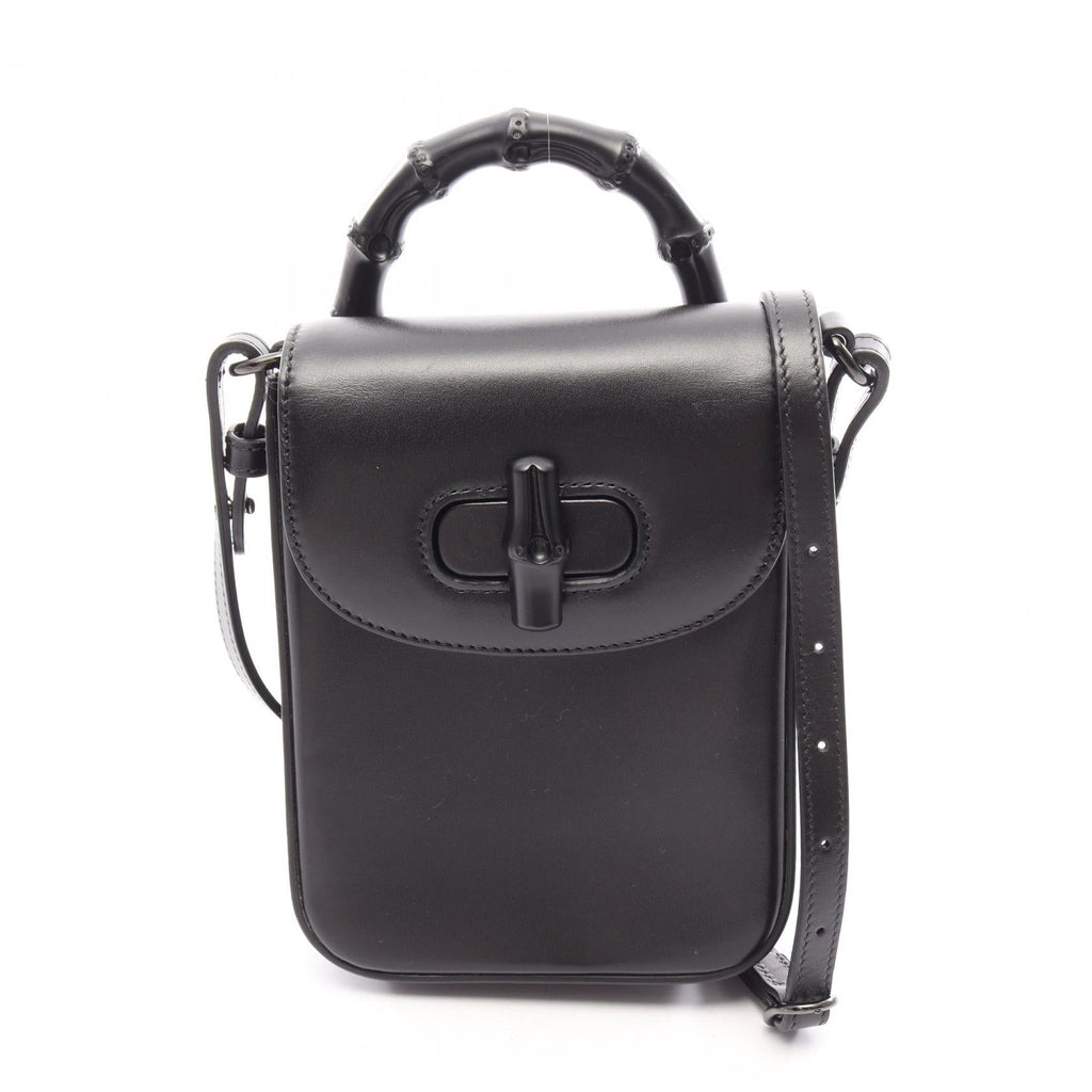 Gucci Bamboo · Leather