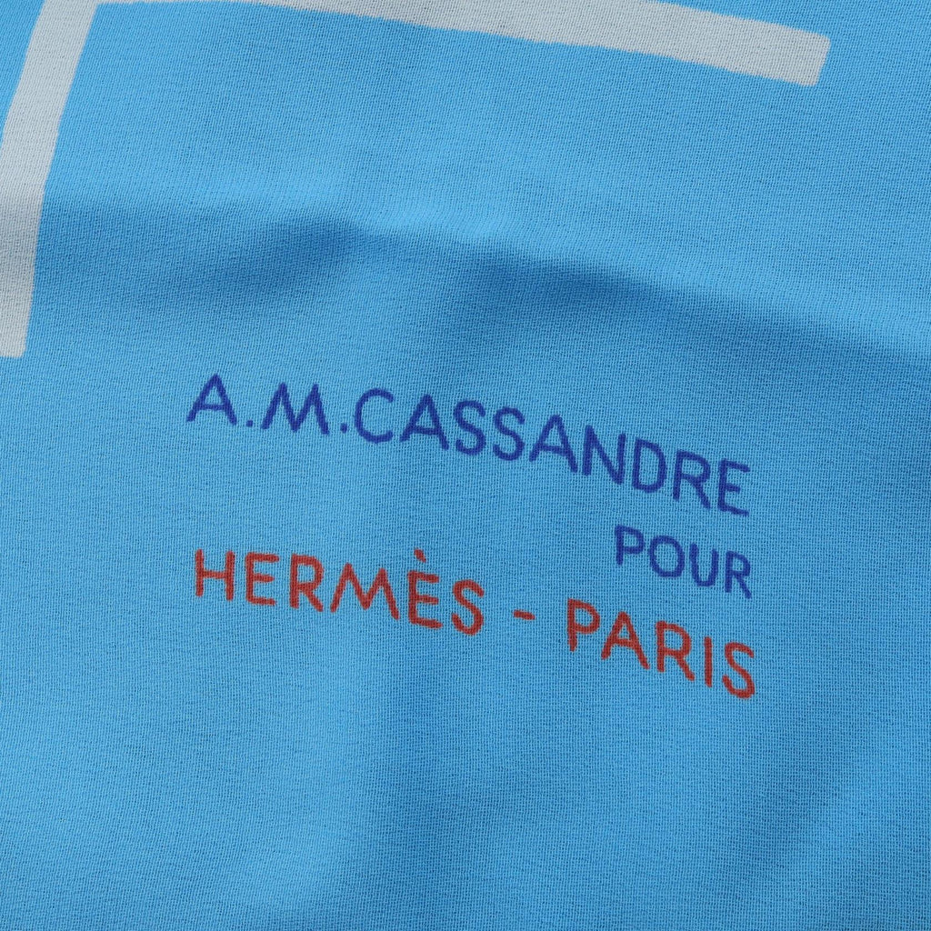 Hermès A.M. Cassandre · Silk Scarf