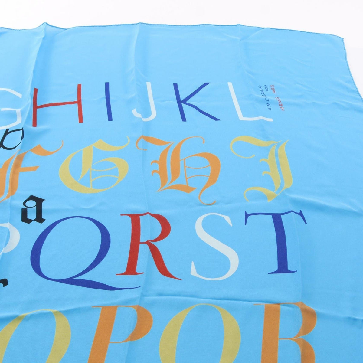 Hermès A.M. Cassandre · Silk Scarf
