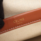 Celine Small Cabas · Canvas Leather