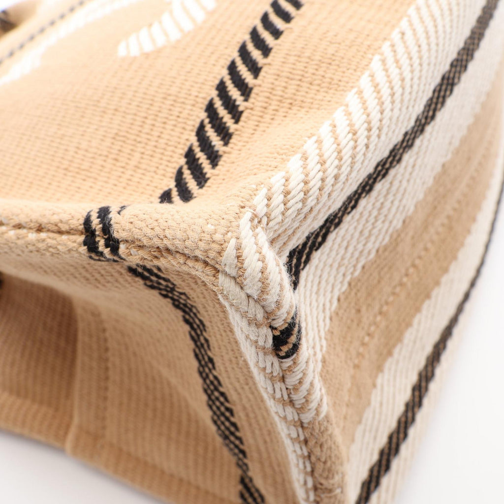 Celine Small Cabas · Canvas Leather