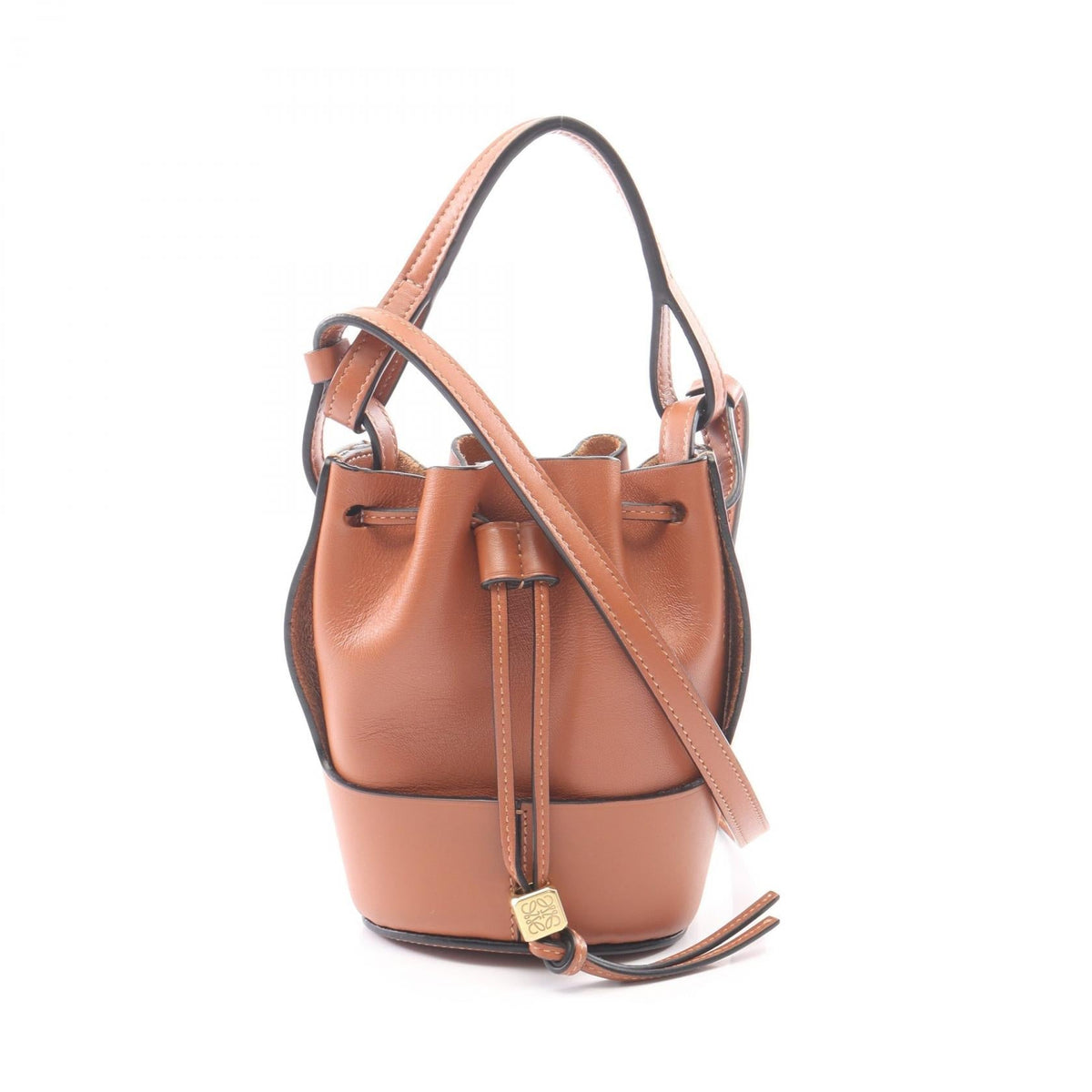 Loewe Balloon Nano Bucket · Leather