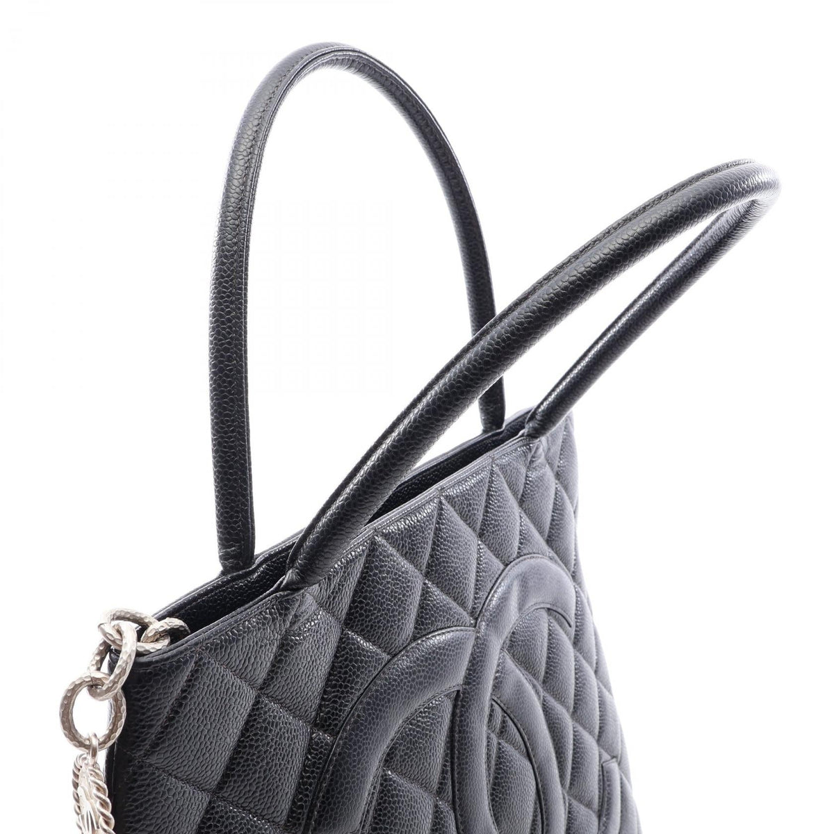 Chanel Medallion Tote · Grained Calfskin