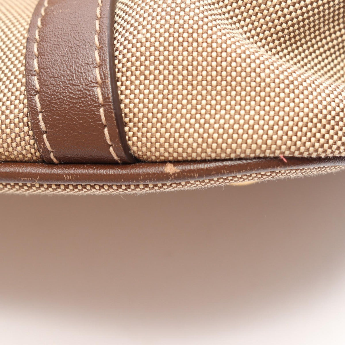 Prada Logo Jacquard · Canvas Leather