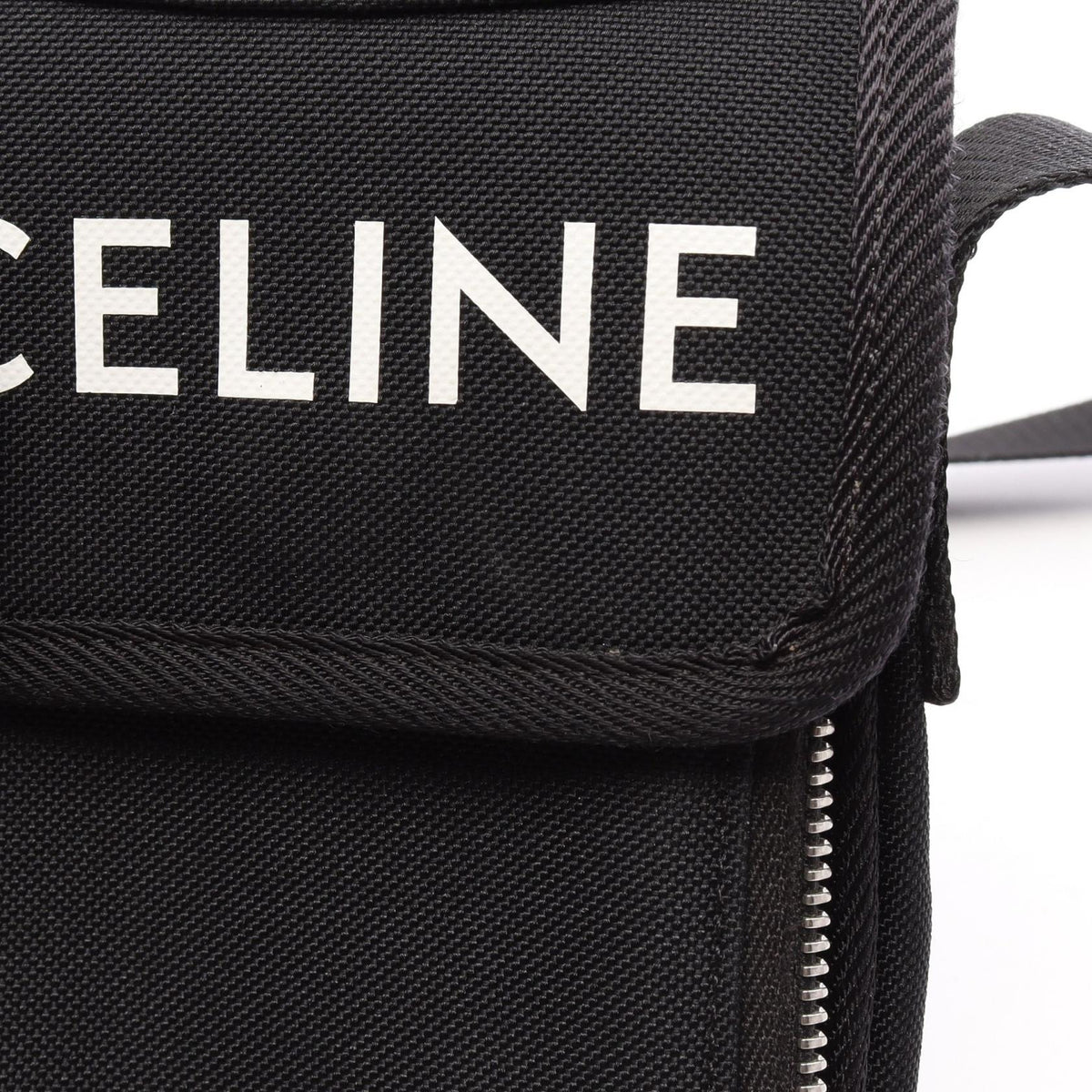 Celine Trekking Mobile Pouch · Canvas