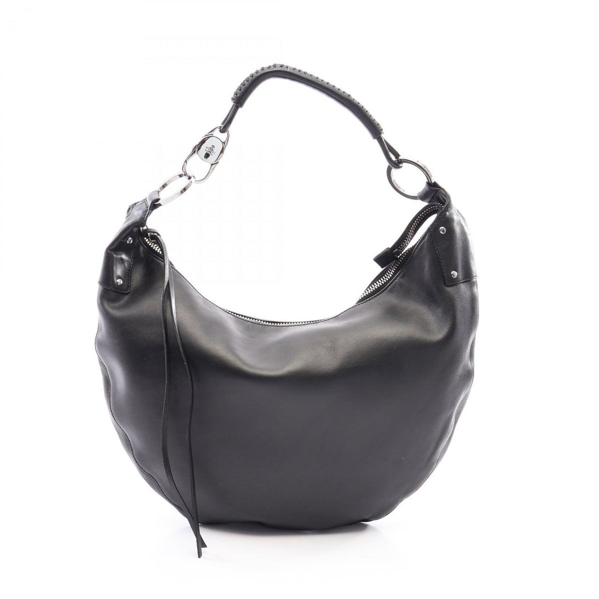 Gucci Half-Moon Shoulder Bag · Leather