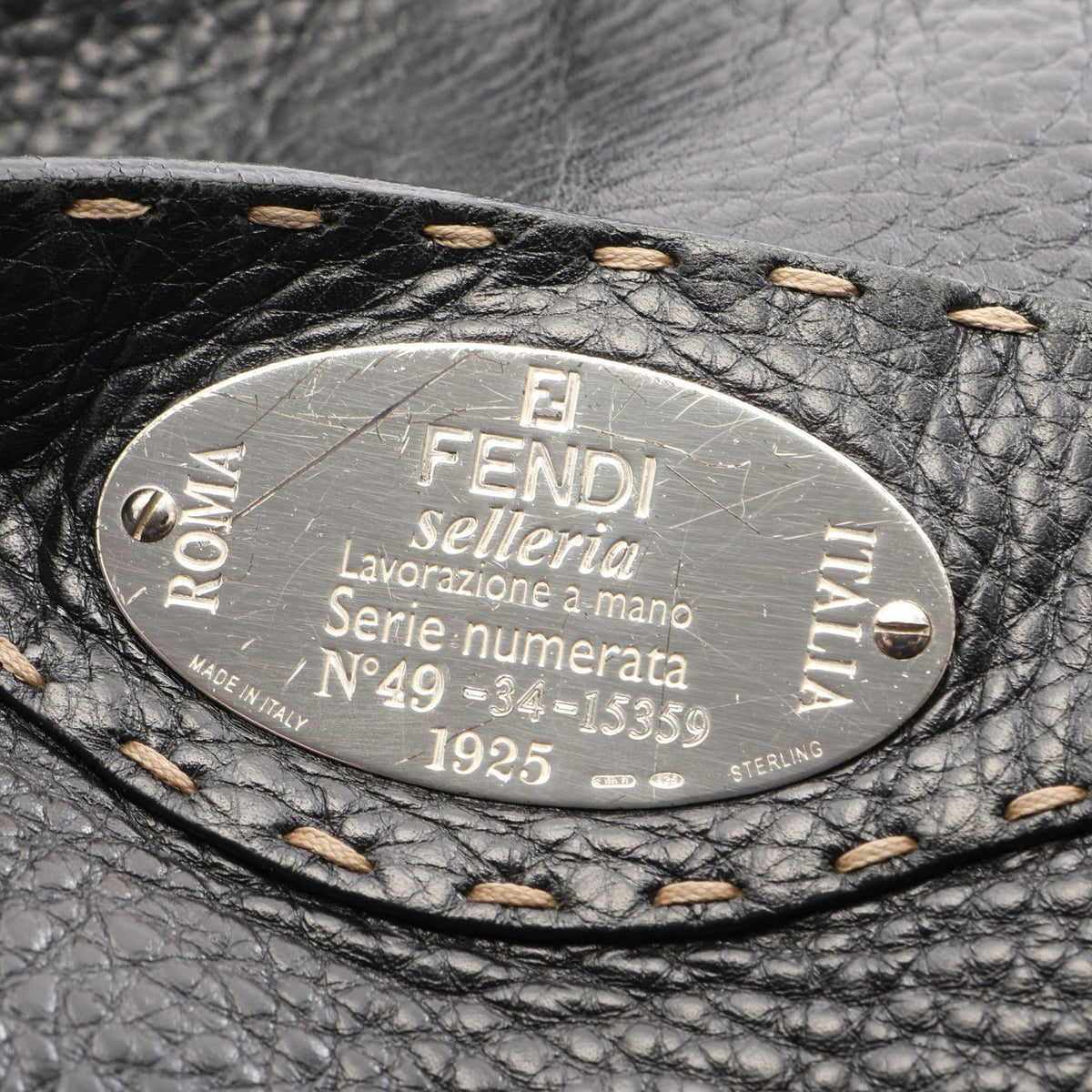 FENDI Selleria · Leather Shoulder Bag