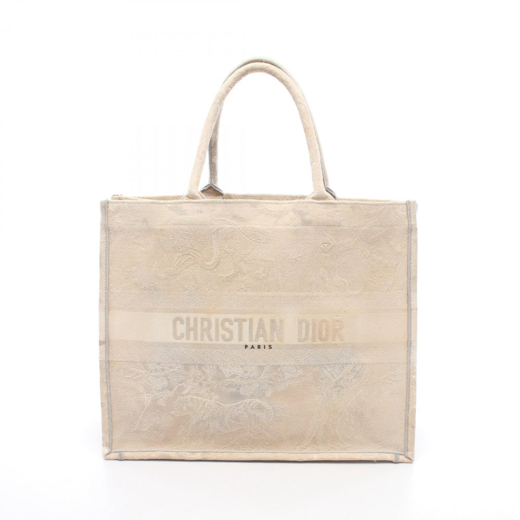 Dior Book Tote · Large · Canvas