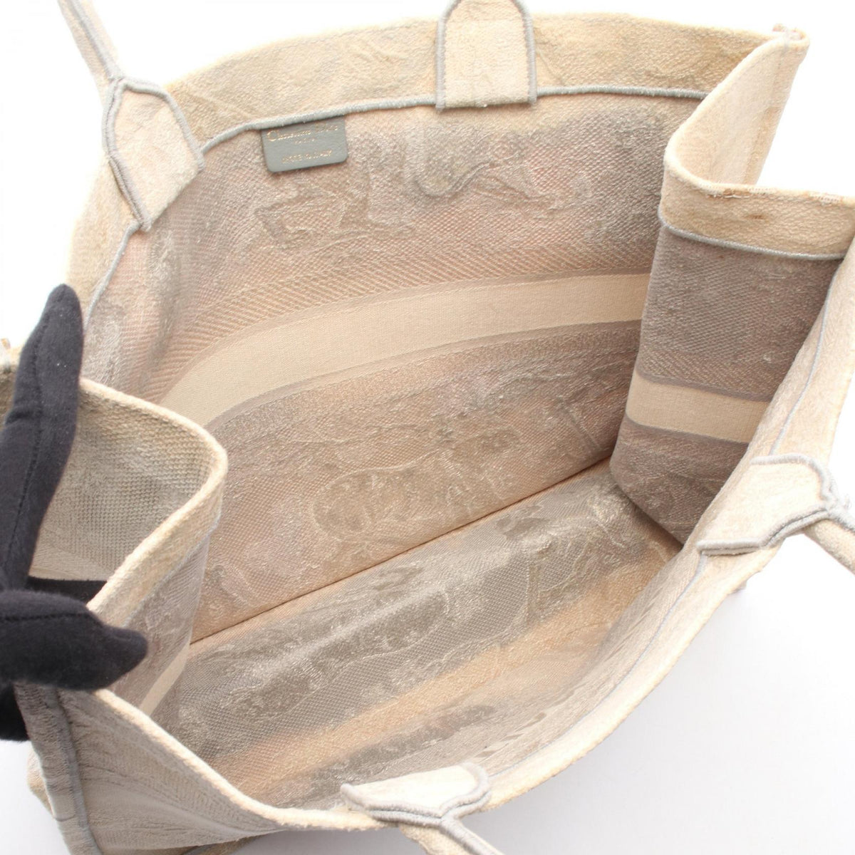 Dior Book Tote · Large · Canvas