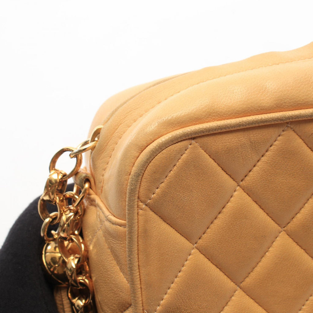 CHANEL Matelassé Tassel · Lambskin
