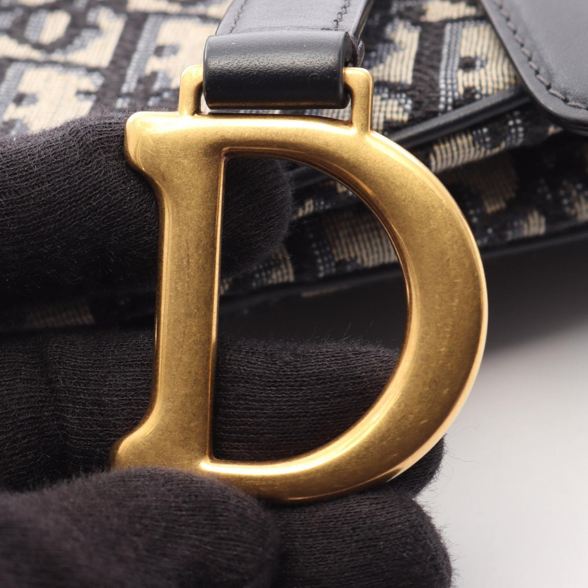 DIOR Mini Saddle · Oblique Jacquard