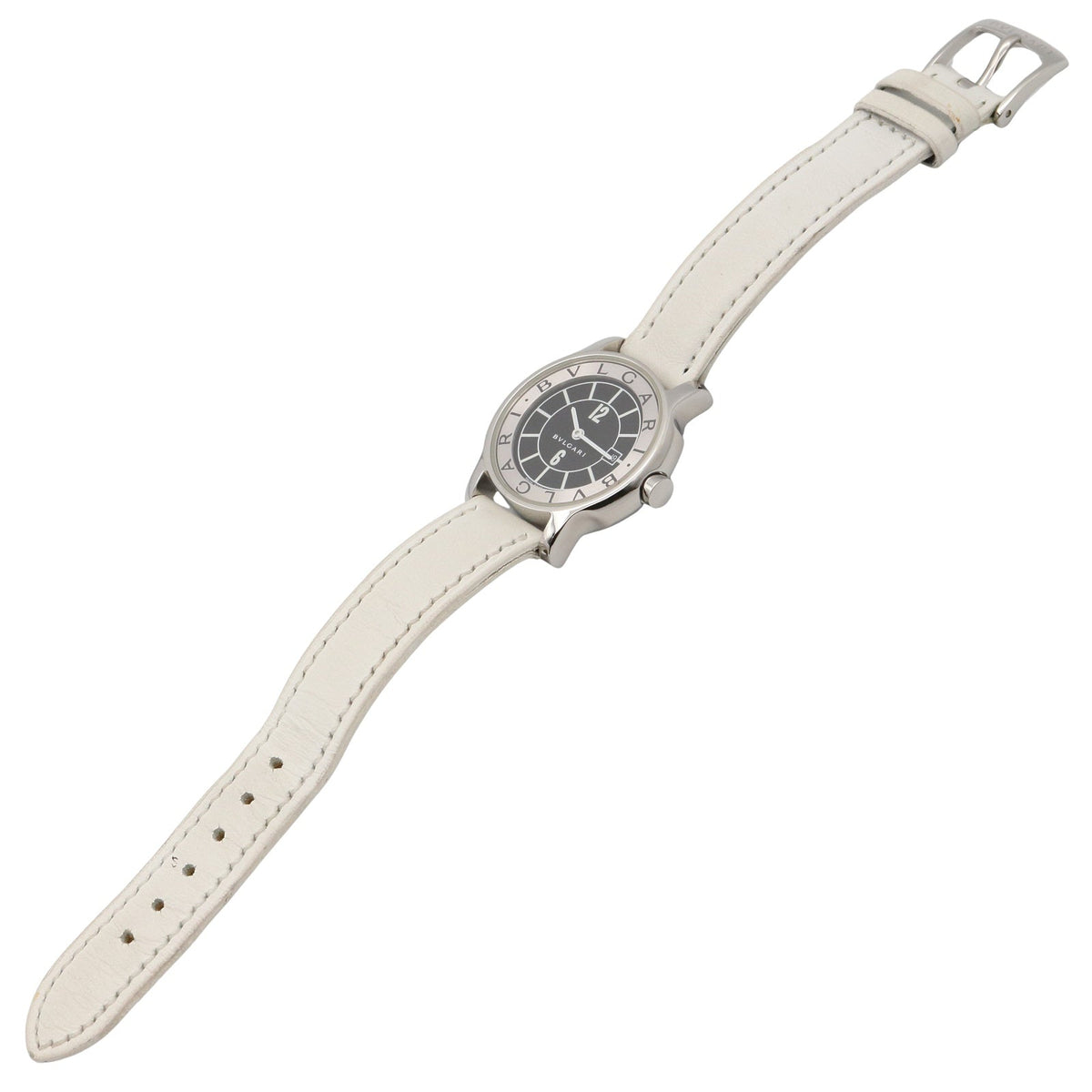 Bvlgari Solotempo · Steel · Leather