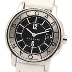 Bvlgari Solotempo · Steel · Leather