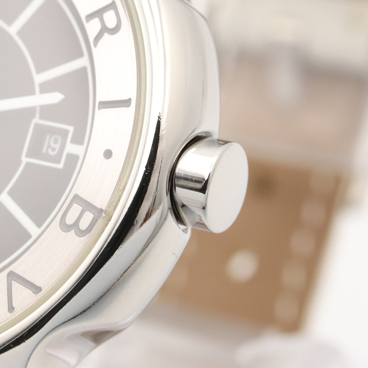 Bvlgari Solotempo · Steel · Leather