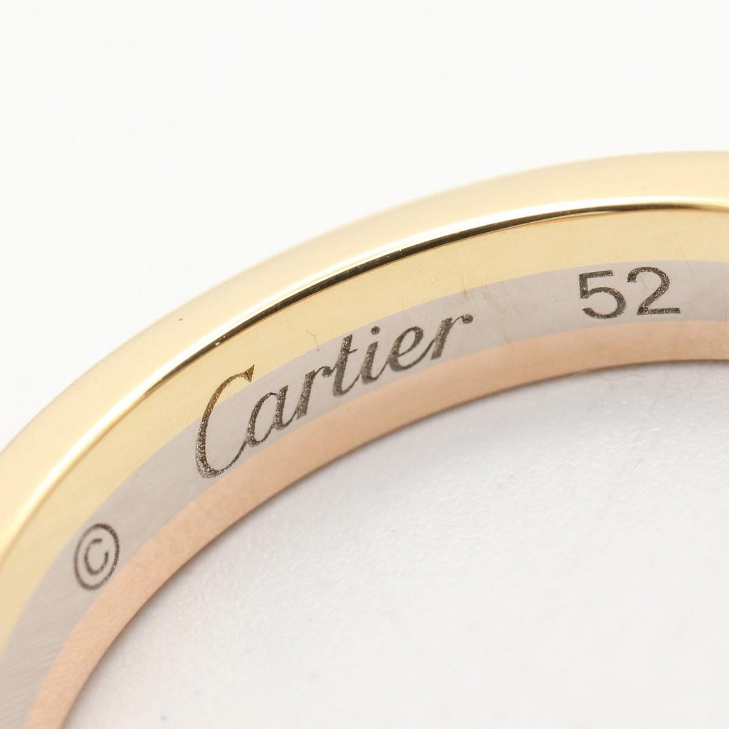 CARTIER Vendome · Tri-Gold Ring