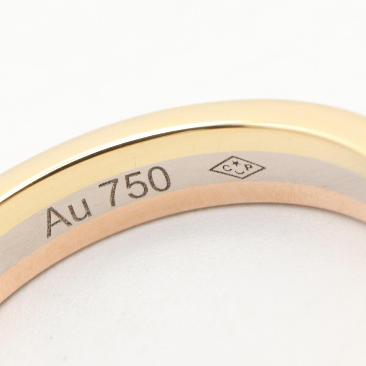 CARTIER Vendome · Tri-Gold Ring