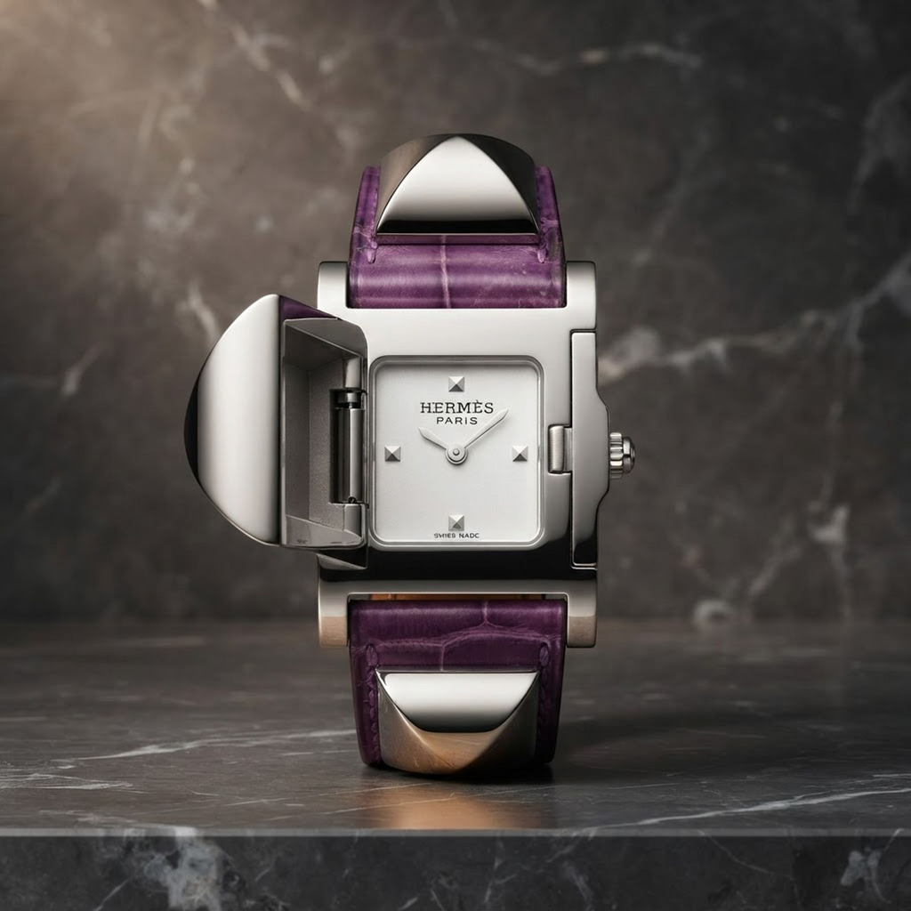 Hermès Medor · Steel · Quartz