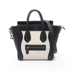 Celine Luggage Nano Shopper · Bicolor