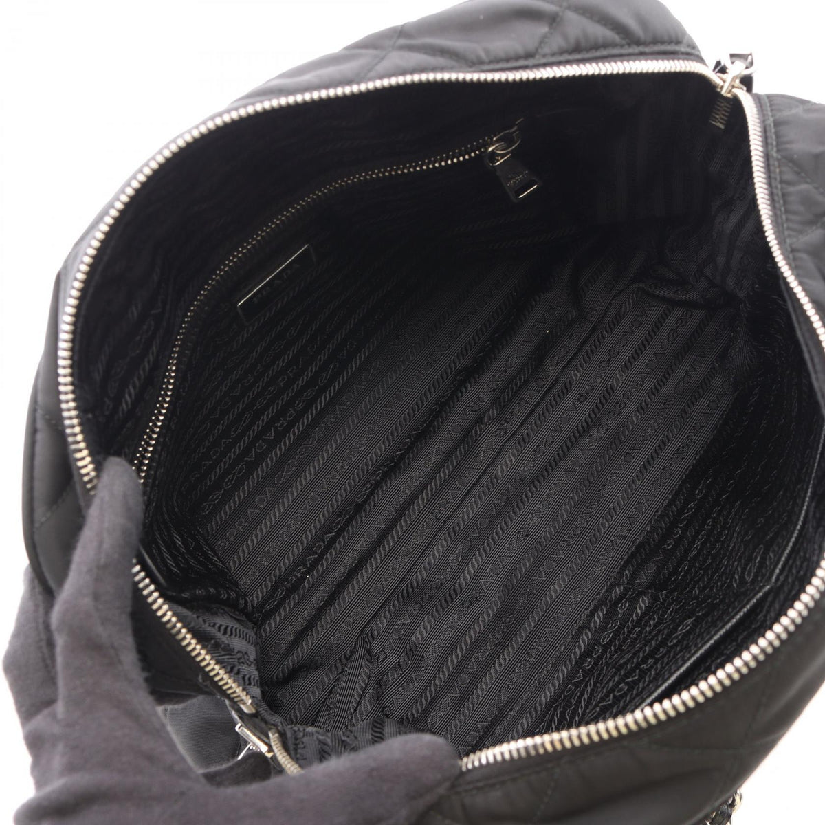 Prada Tessuto Impuntu · Saffiano Nylon