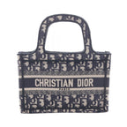 DIOR Book Tote Mini · Embroidered Canvas