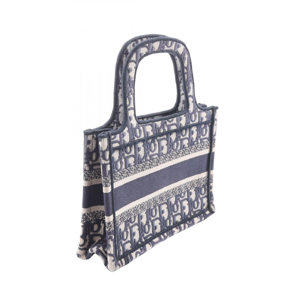 DIOR Book Tote Mini · Embroidered Canvas