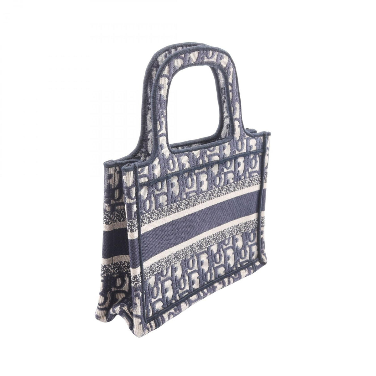 DIOR Book Tote Mini · Embroidered Canvas